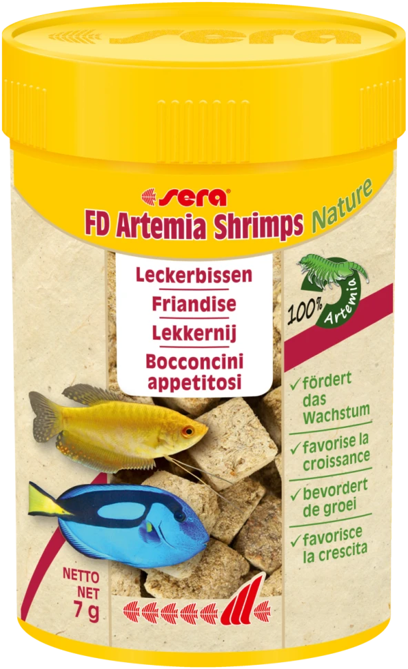 Sera FD Artemia Shrimps Nature Balık Yemi 100 ml