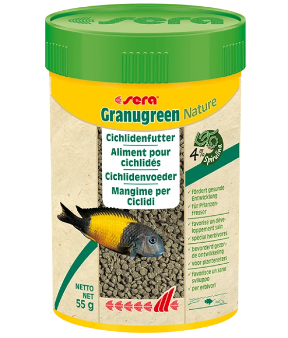 Sera Granugreen Nature Balık Yemi 100 ml