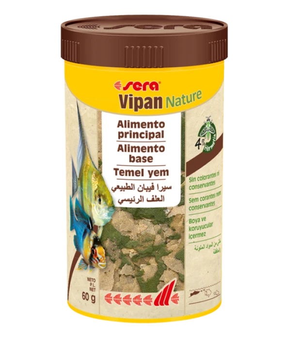 Sera Vipan Nature Balık Yemi 250 ml