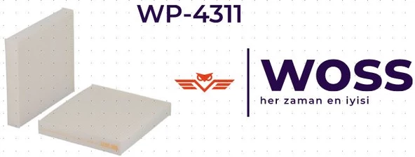 POLEN FILTRESI ( DUZ ) COROLLA 2007 - 2011 - AURIS 2007 - 2011 - YARIS 2006 - 2011 - RAV4 2006 - 2