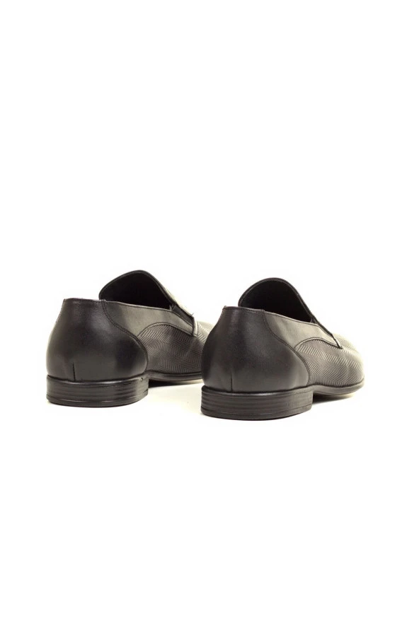 Hakiki Dana Derisi Günlük Loafer Bağcıksız Ayakkabı - 4