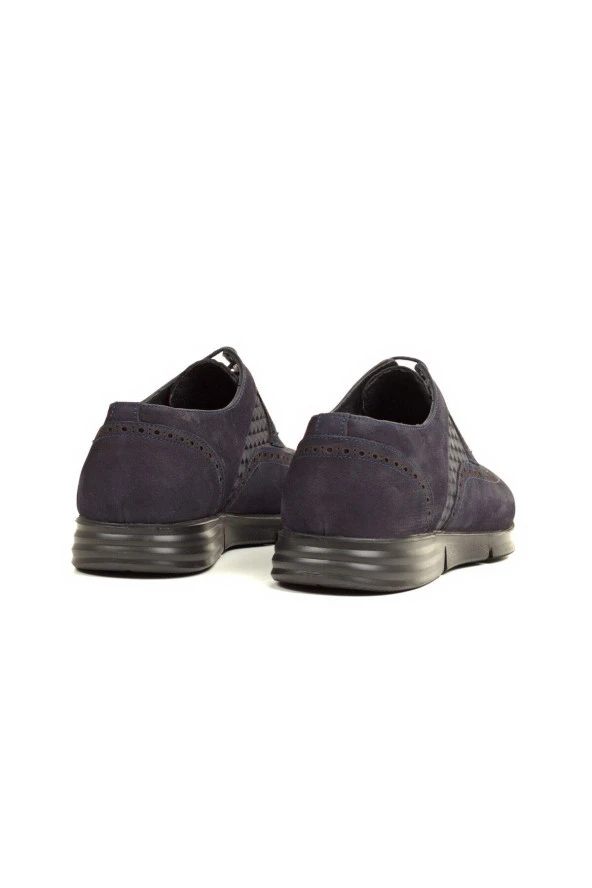 Hakiki Dana Derisi Günlük Klasik Bağcıklı Ayakkabı - 4