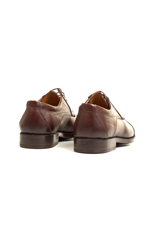 Hakiki Dana Derisi Günlük Klasik Bağcıklı Ayakkabı - 4