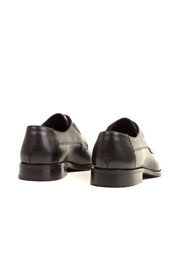 Hakiki Dana Derisi Günlük Klasik Bağcıklı Ayakkabı - 4