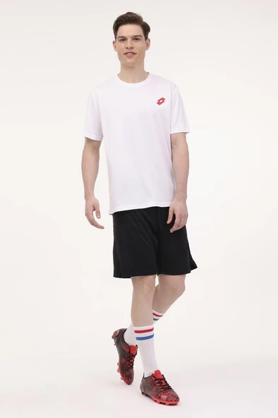 Lotto M-BILLY TEE 4FX 101930086 Erkek Tişört Beyaz S-XXL - 2
