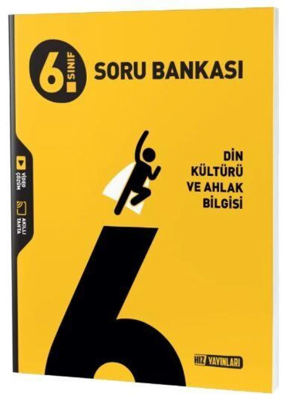 6.Sınıf Din Kültürü ve Ahlak bilgisi Soru Bankası Hız Yayınları