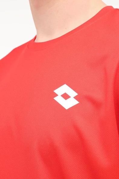 Lotto M-BILLY TEE 4FX 101930087 Erkek Tişört Kırmızı S-XXL - 4