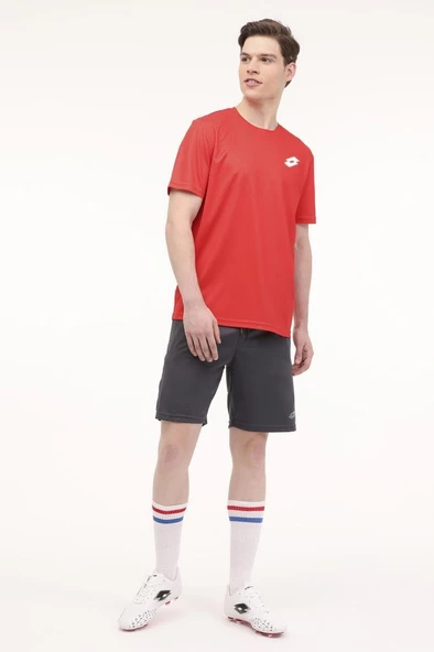 Lotto M-BILLY TEE 4FX 101930087 Erkek Tişört Kırmızı S-XXL - 2