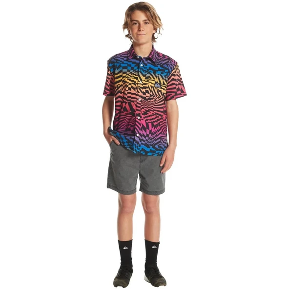 Quiksilver EQBWS03330 Taxerwsyth B Wkst Erkek Çocuk Günlük Şort - 6