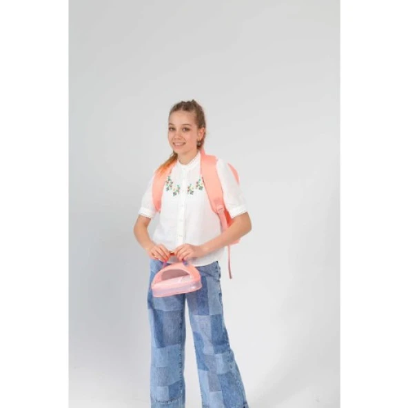 KAUKKO MAGIC DREAMS SIRT ÇANTASI (LEATHER SALMON) - 4