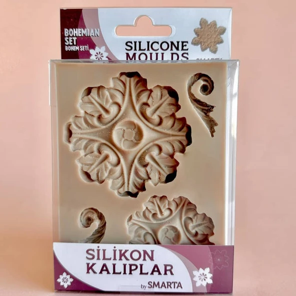 Smarta Silikon Kalıp Bohem Seti SK1013044