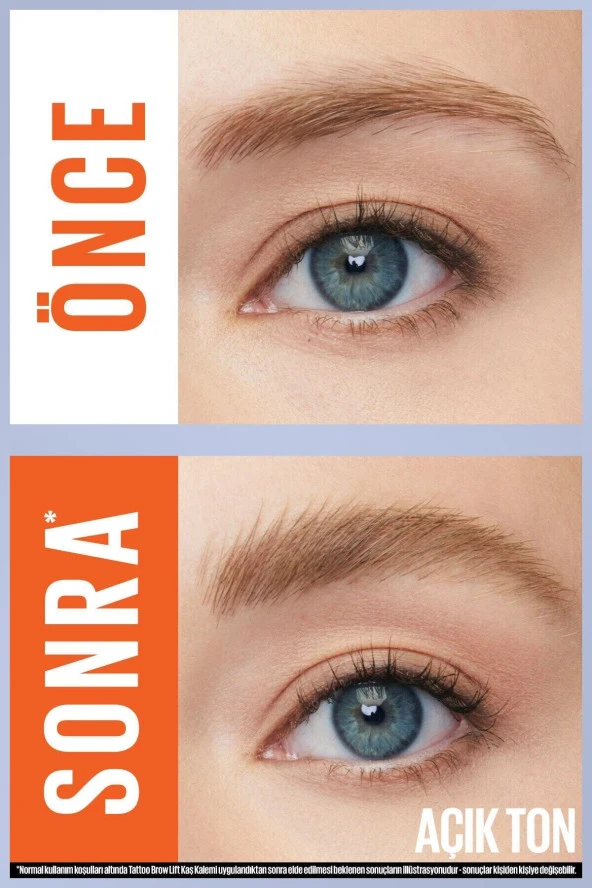 Maybelline Tattoo Brow Lift Stick Kaş Kalemi 01 Blonde - 3