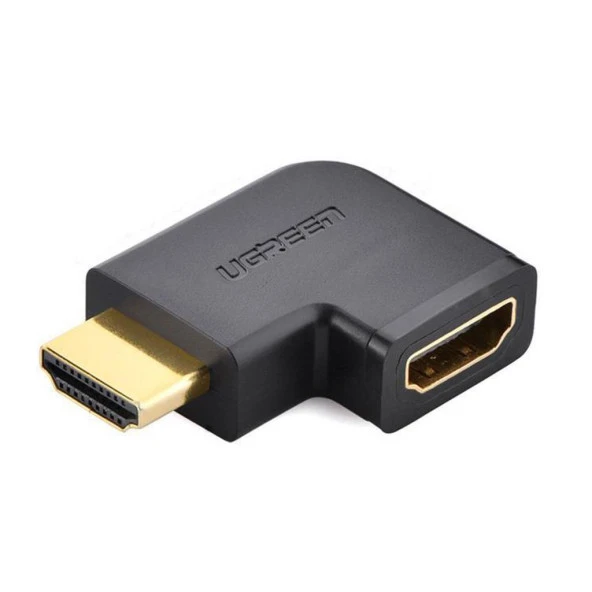 Ugreen Hdmi Erkek To Hdmi Dişi 90 Derece Yatay Çevirici