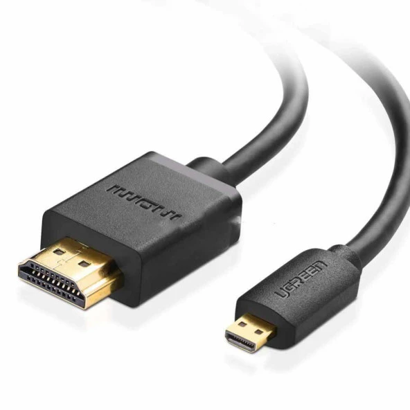 Ugreen 40507 Micro HDMI To HDMI Görüntü Aktarım Kablosu 2M