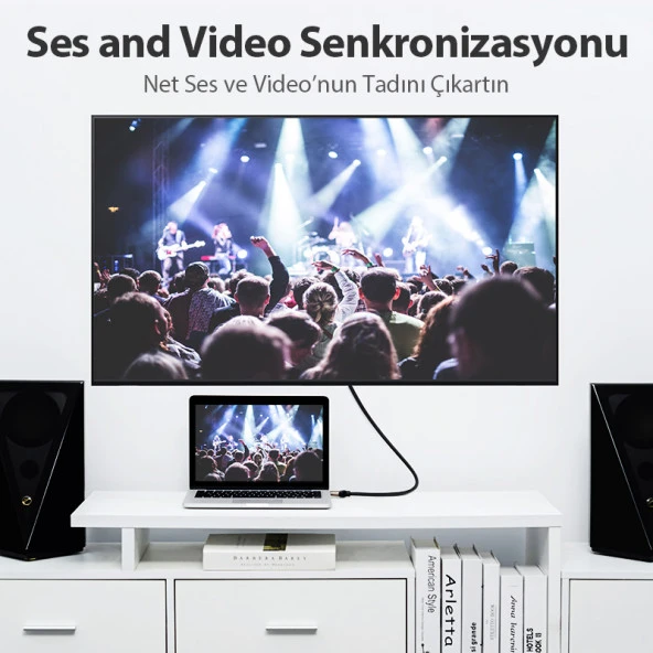 Vention 3m Hdmi Kablo Full Hd Görüntü 4K Premium 6922794718722 - 5