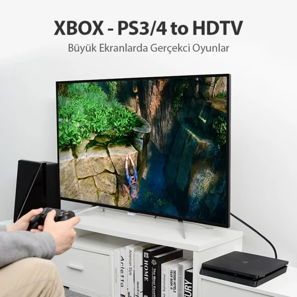 Vention 3m Hdmi Kablo Full Hd Görüntü 4K Premium 6922794718722 - 6