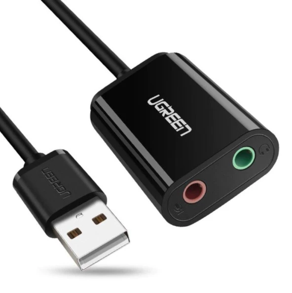 Ugreen 2.1 USB Ses Kartı Siyah
