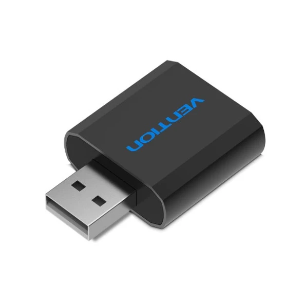 Vention 2.1 USB Ses Kartı Siyah