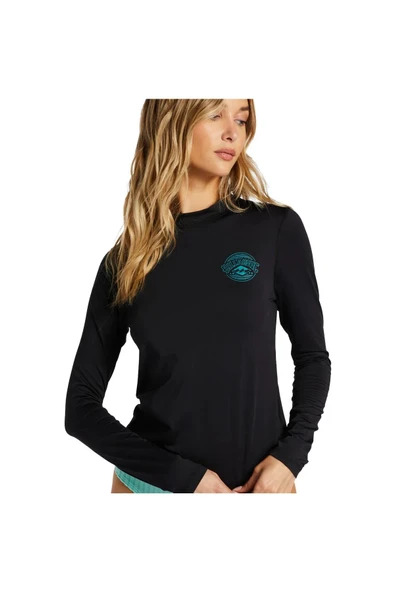Billabong ABJWR00230 Core Loose Fit Long Sleeve Rg Kadın Yüzücü Tişörtü - 5