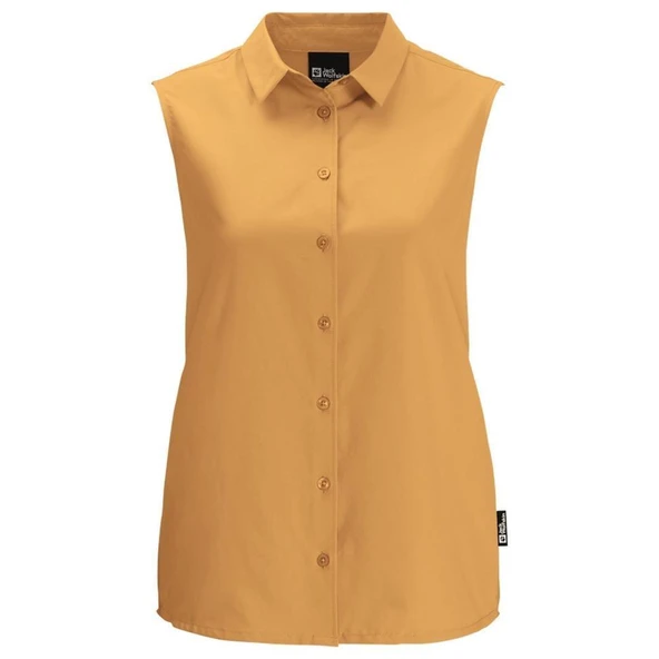 Jack Wolfskin 1403264 Sonora Sleeveless Shirt W Kadın Gömlek - 3