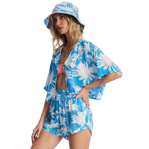 Billabong ABJWT00403 Sun is Shining Shirt Kadın Gömlek - 5