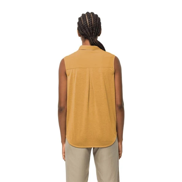 Jack Wolfskin 1403264 Sonora Sleeveless Shirt W Kadın Gömlek - 2