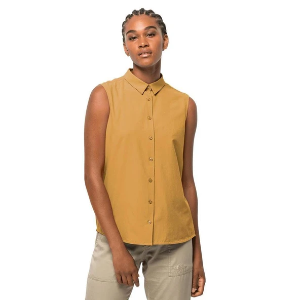 Jack Wolfskin 1403264 Sonora Sleeveless Shirt W Kadın Gömlek