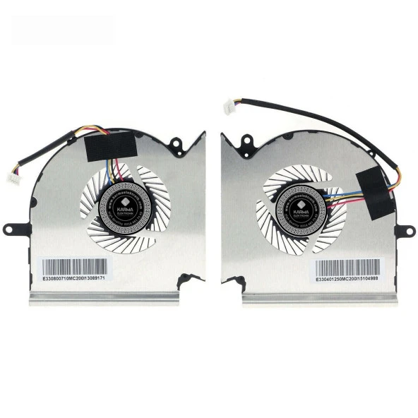 MSI GE73 Raider RGB 8RF-210XTR Notebook Cpu ve Gpu Fanı, Sağ-Sol SET (Msi) - 2
