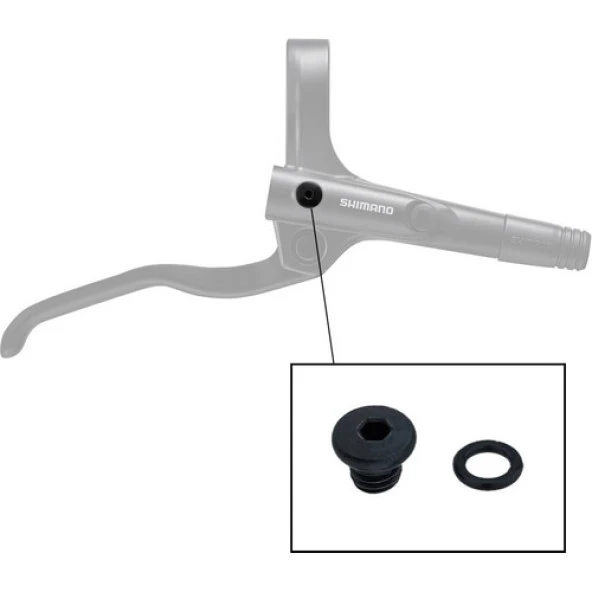 Shimano Hidrolik Fren Vidası M5x4.5 Y0GG98020 ST-EF505 ürün görseli 1