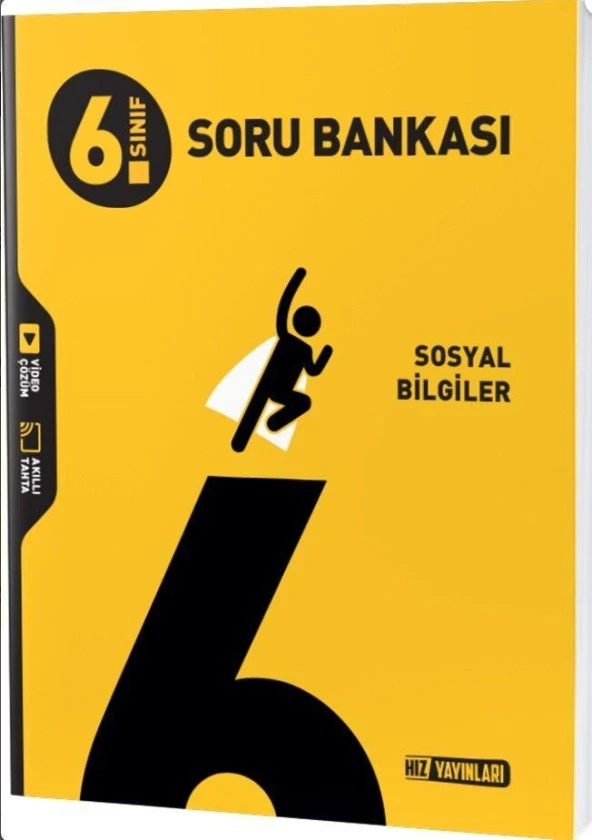 6. Sınıf Sosyal Bilgiler Soru Bankası Hız Yayınları