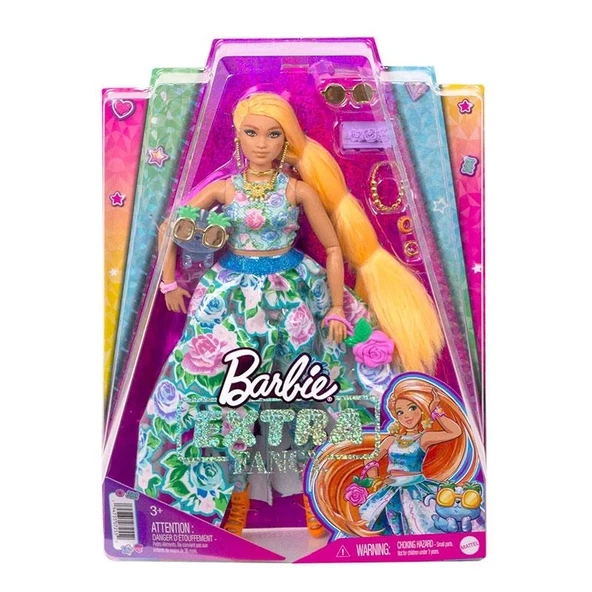 Barbie Extra Fancy - Çiçekli Kostümlü Bebek