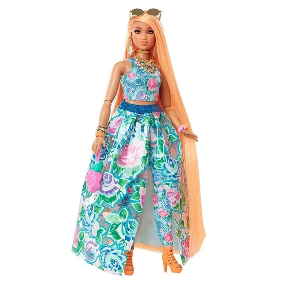 Barbie Extra Fancy - Çiçekli Kostümlü Bebek - 3