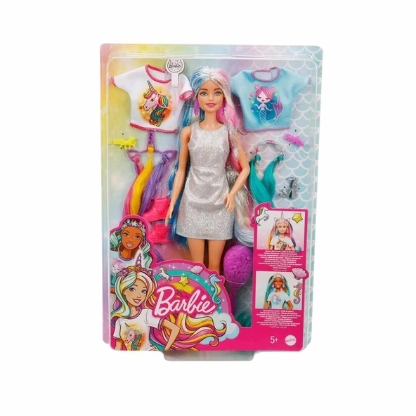 Barbie Sonsuz Saç Eğlencesi Bebek GHN04