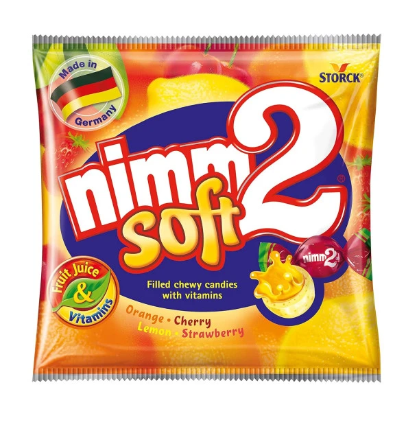 Nimm2 Soft Karışık Meyve Aromalı Şeker 116 Gr