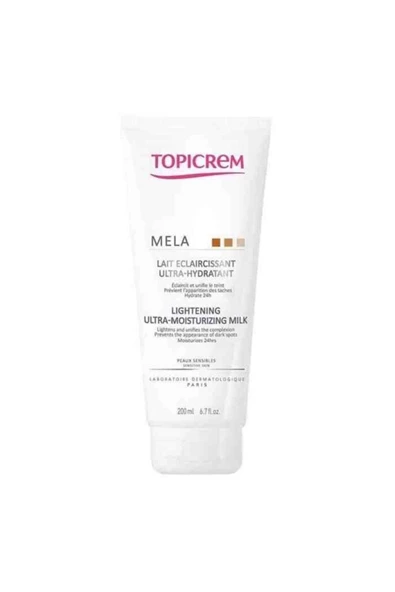 TOPİCREM MELA LİGHTENİNG ULTRA-MOİSTURİZİNG MİLK 200 ML