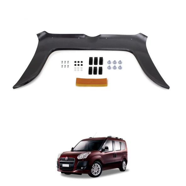 Doblo 2010 2011 2012 2013 2014 2015 Kaput Koruyucu Rüzgarlığı - Resim 3