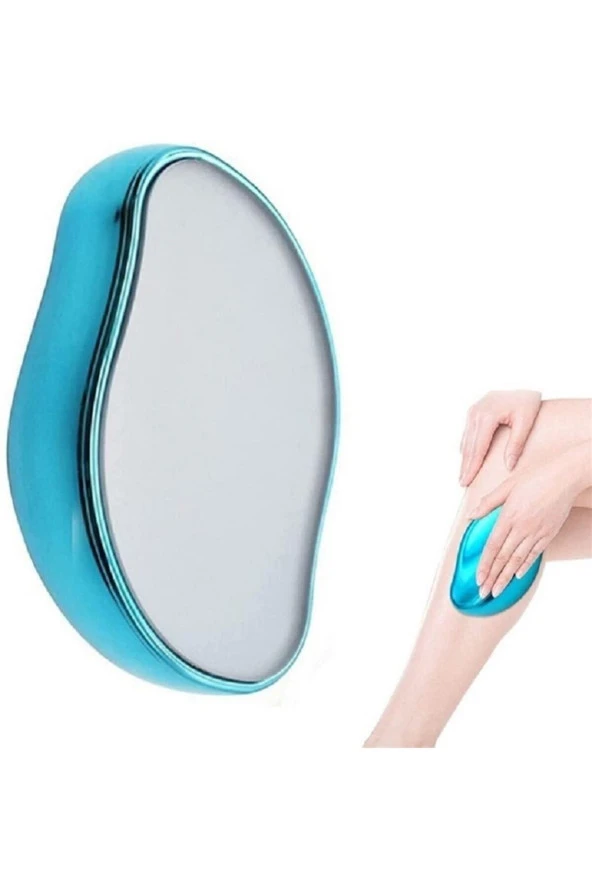 Crystal Eraser Epilasyon Aleti Tüy Silgisi Tüy Alıcı Fiziksel Kristal Epilatör - Resim 3