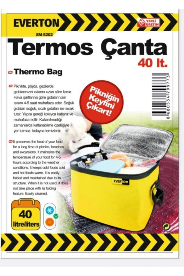 Termo Termal Çanta 40 Litre Termos Sırt Çantası Buzluk (everton Günvencesiyle) - 4