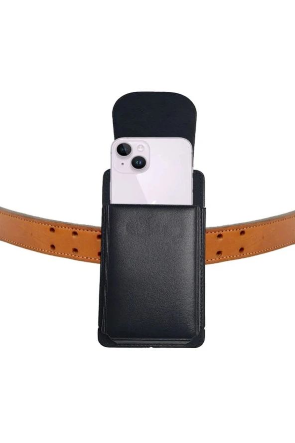 Iphone 12 Pro Max / 13 Pro Max / 14 Pro Max / 14 Plus Kemer Kılıfı Bel Telefon Kapaklı Kılıf 17cm - 1