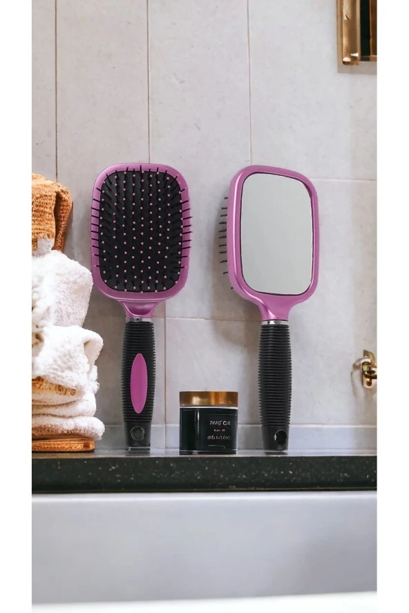 Profesyonel kürek saç fırçası dolaşık şaç açıcı saç fırçası masaj derisi şekillendirici aracı ürün görseli