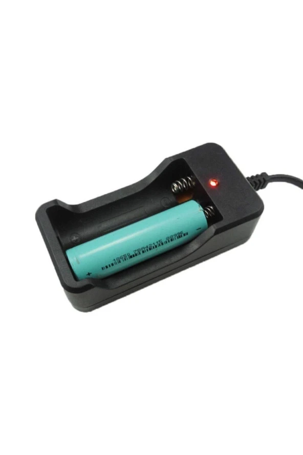 Li-ion 18650 3.7v Pil Şarj Aleti 2'li Dolum Cihazı - 2