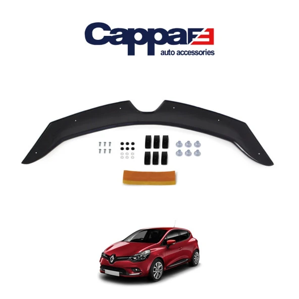 clio 4 2012 2013 2014 2015 2016 2017 2018 2019 2020 4MM Kaput Koruyucu Rüzgarlığı - 2