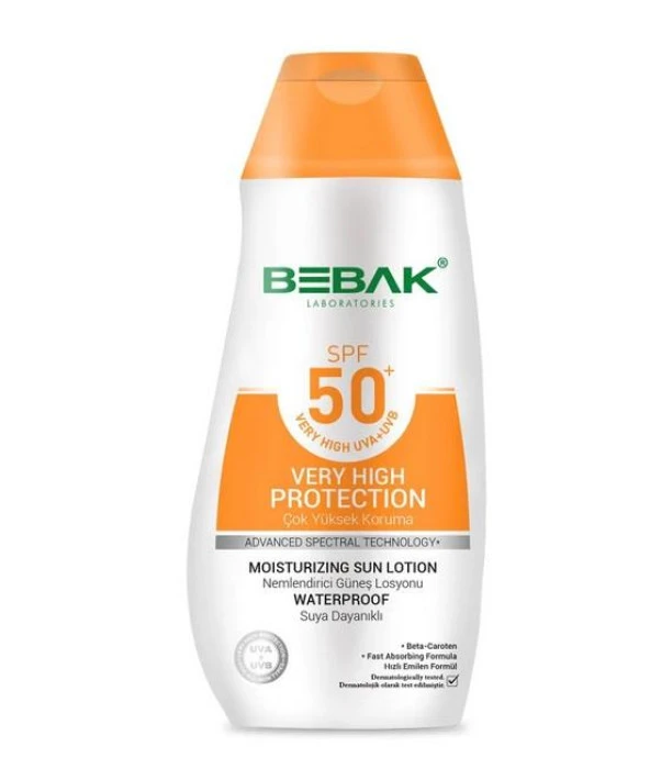 Bebak Güneş Koruyucu Losyon Spf 50+ 200ml