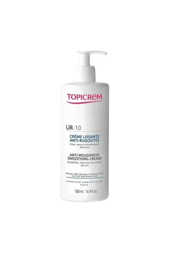 TOPİCREM UR-10 ANTİ-ROUGHNESS SMOOTHİNG CREAM 500 ML