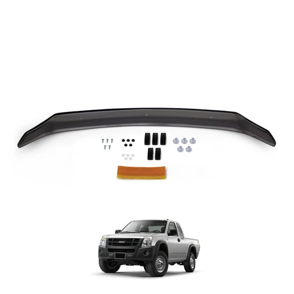 D Max 2006 2007 2008 2009 ÖN Kaput Koruyucu Rüzgarlığı 4MM