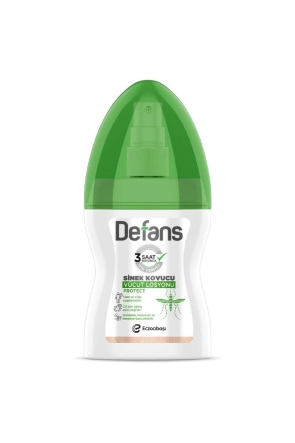 DEFANS SİNEK KOVUCU VÜCUT LOSYONU 100 ML