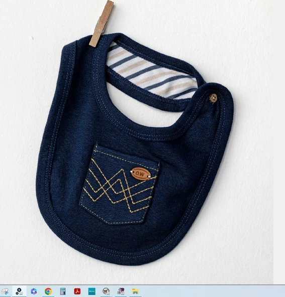 Andywawa Erkek Bebek Önlük ürün görseli