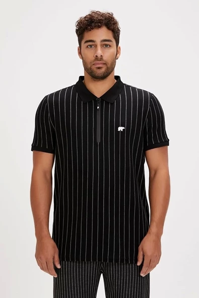 Bad Bear Theo Night Men's Poloneck T-Shirt