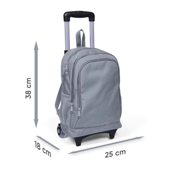 Coral High Büyük Boy Çekçekli Sırt Çantası Köpek Desenli 23952 - 10