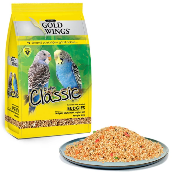 Gold Wings Classic Muhabbet Kuşu Yem 400 Gr ürün görseli 1